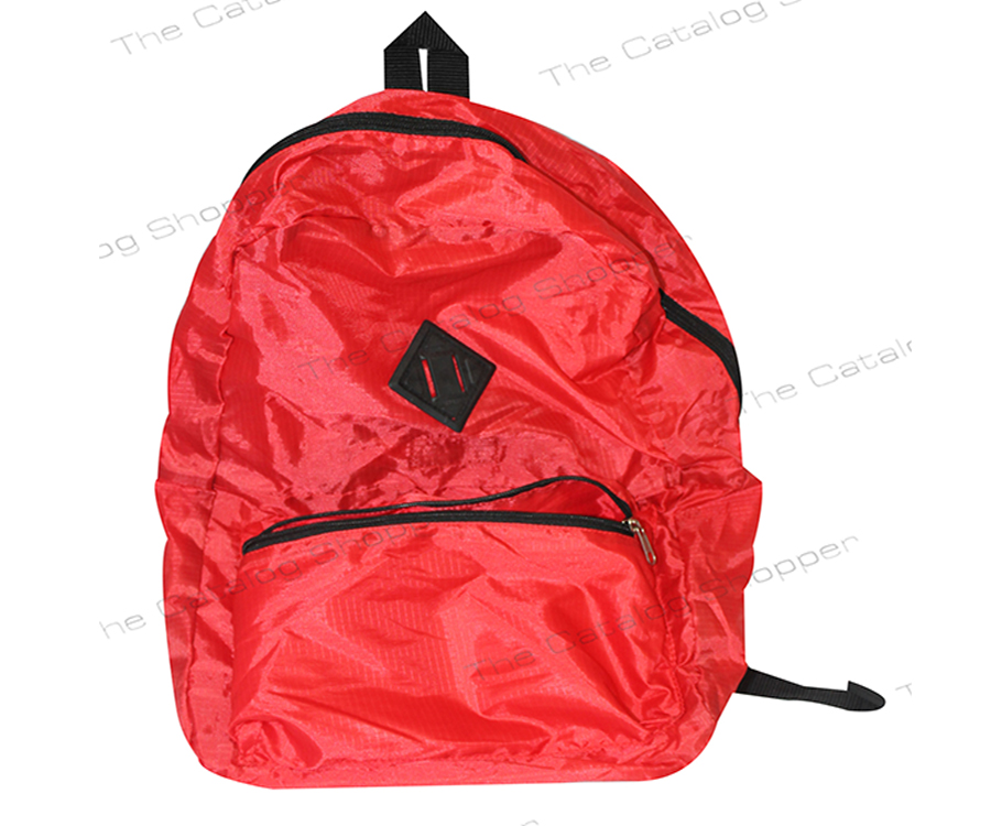 3-in-1 Foldable Bagpack - Red