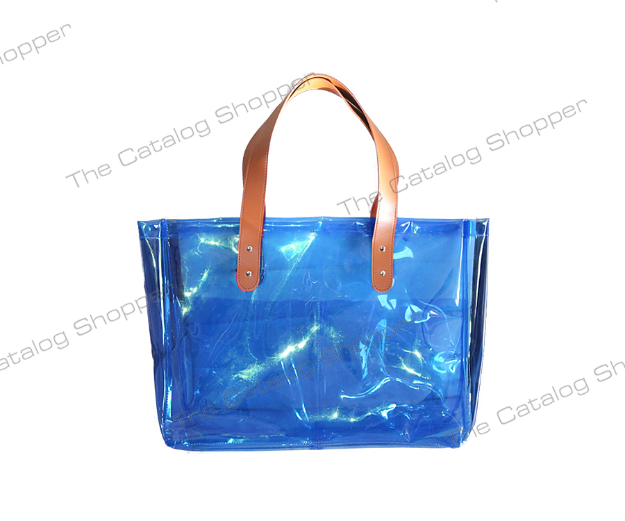 PVC Summer Bag - Blue