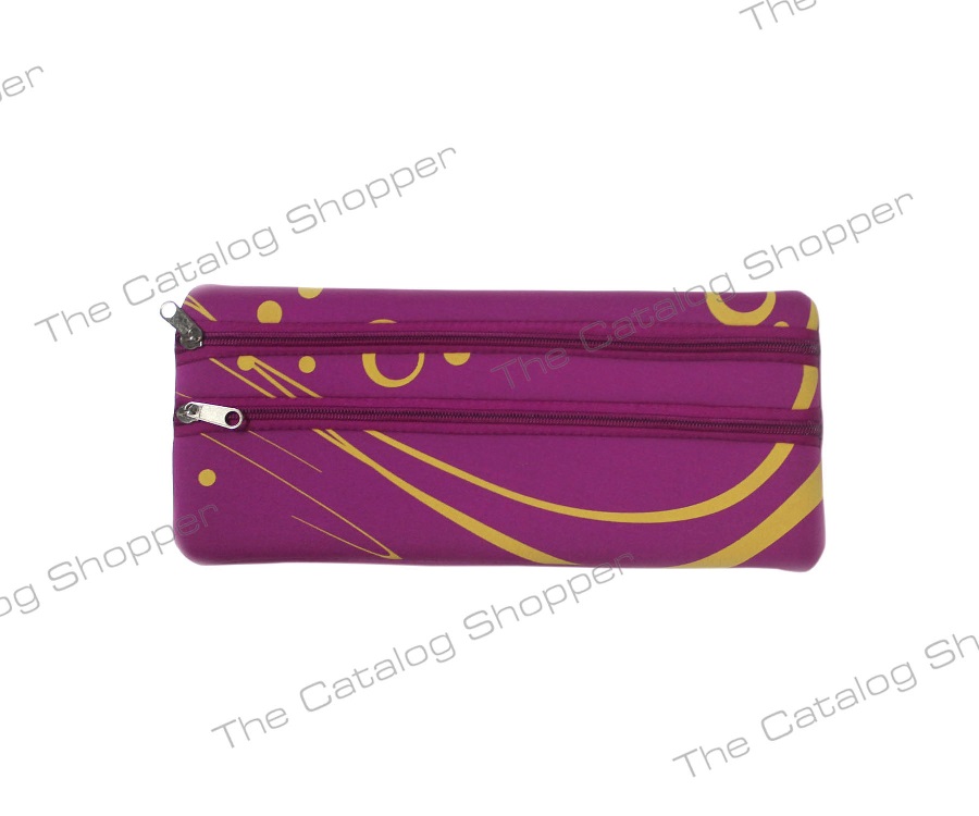 Neoprene Big Pencil Case - Purple