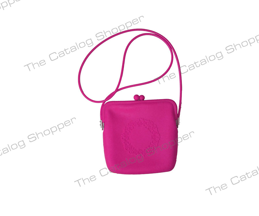 Silicon Sling Pouch Bag - Pink