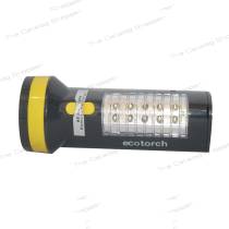 2-in-1 Rechargeable LED Flashlight (Yellow)