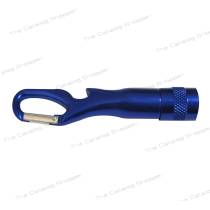 Carabiner with Bottle Opener Flashlight (Blue)