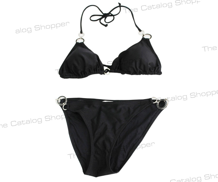 Swimwear - Black Panty and Bra
