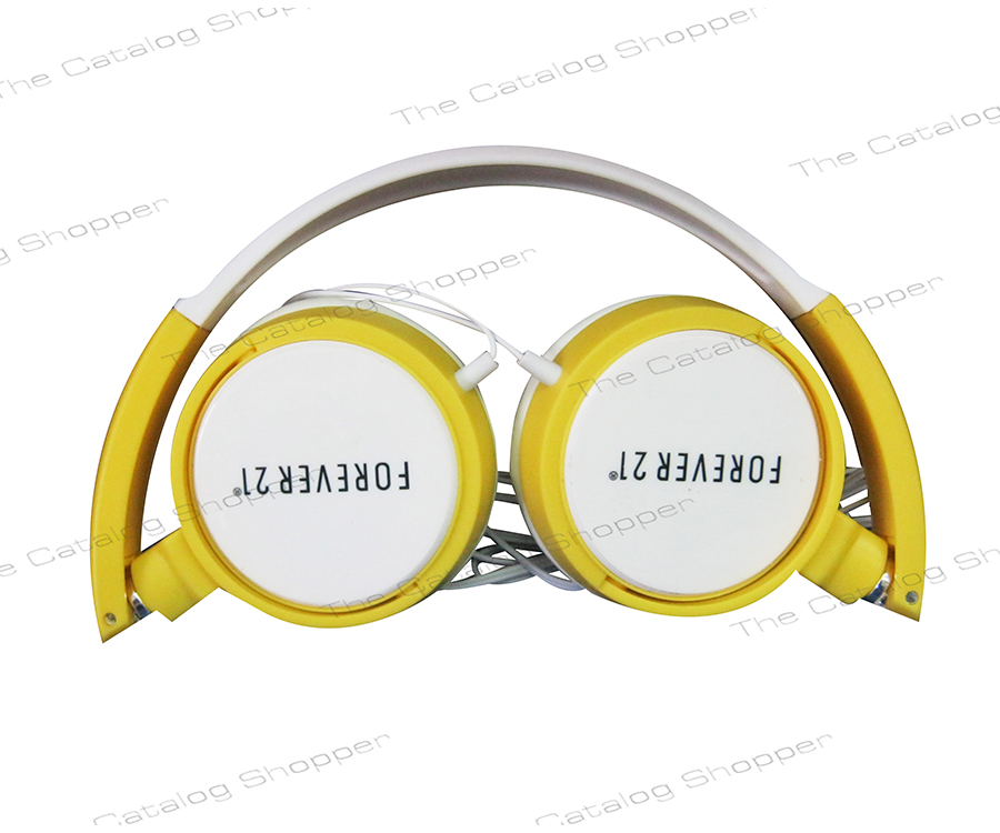 Forever21 Headset (Yellow and White)