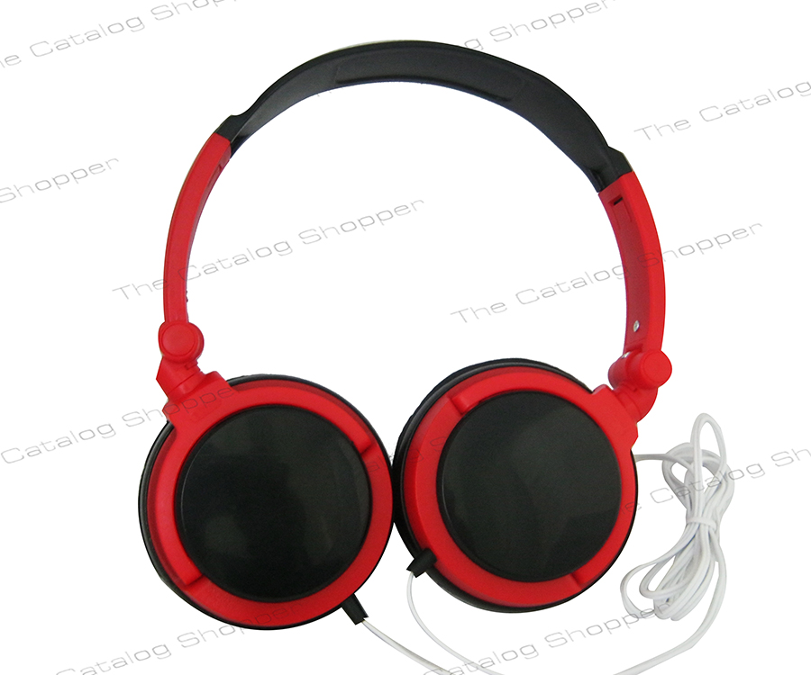 Headphones (Black and Red)