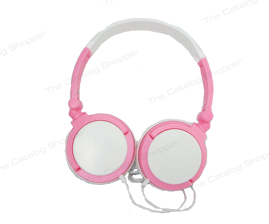 Headphones (White and Pink)