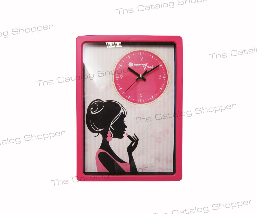 Plush Toy Clock - Pink