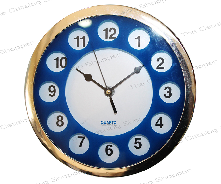 Wallclock Ace Hardware - Small Blue without Design