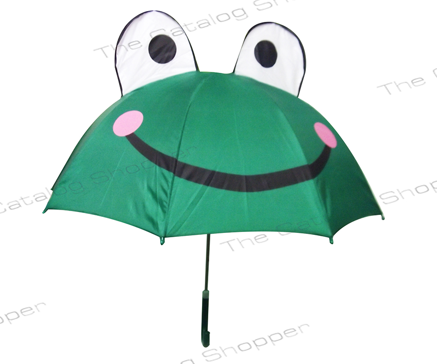 Umbrella With Animal (Frog - Green)