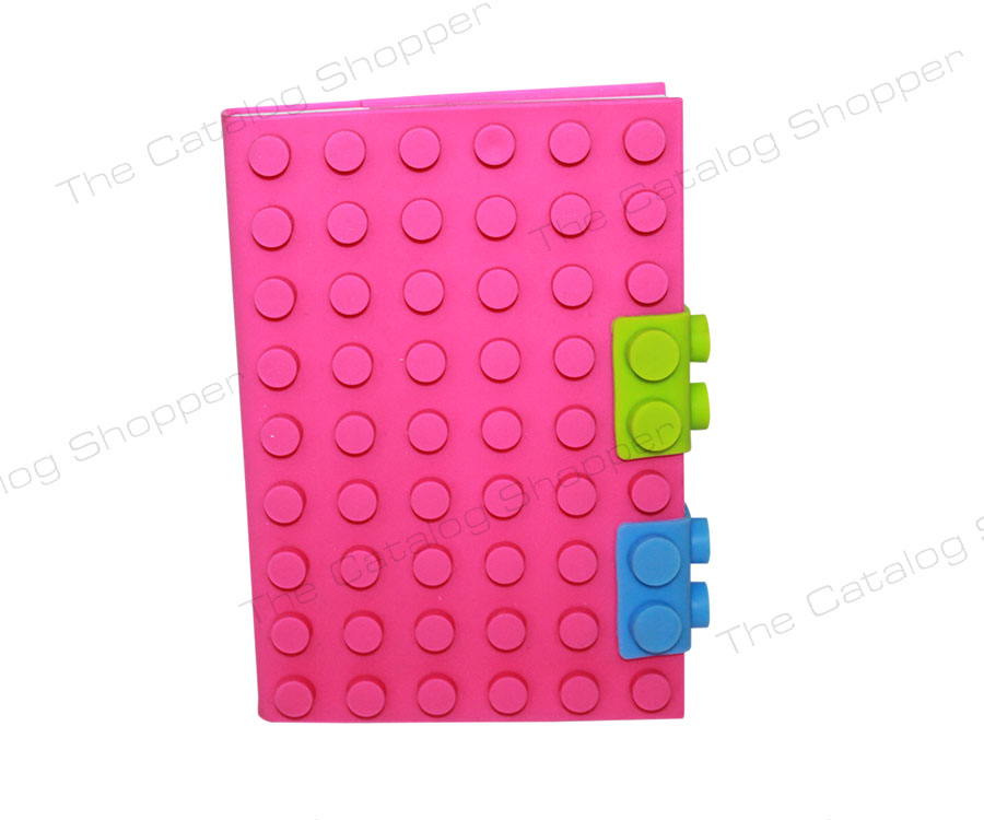 Lego Notebook - Pink
