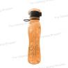 Water Bottle With Flip Top Cover - Orange